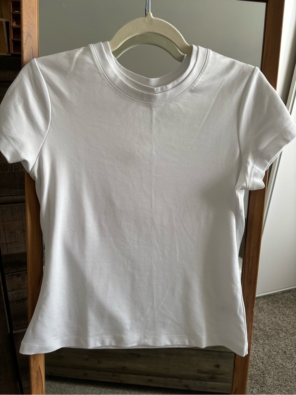 Adrienne Vittadini Classic Crew Neck Tee